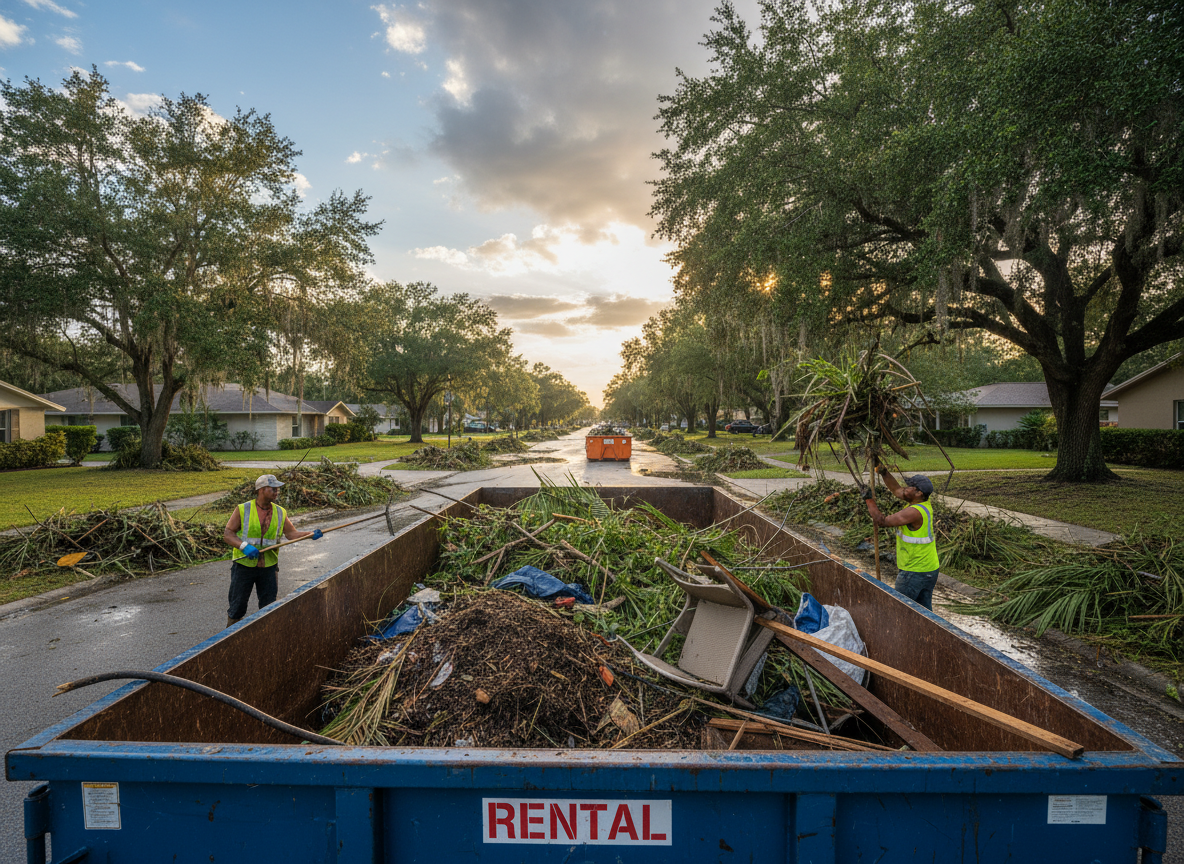 Managing Storm Debris After Rainy Season in La Belle