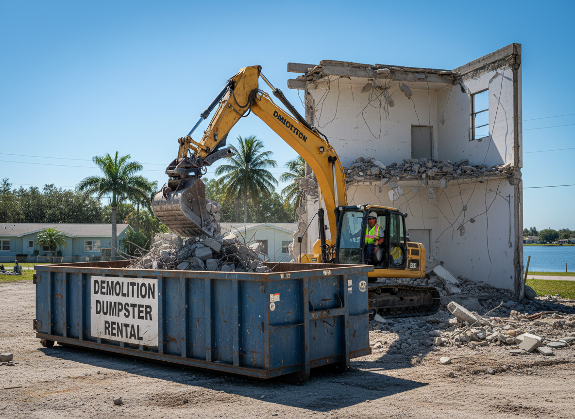 Big Dumpster Rentals in Alva, FL 33920